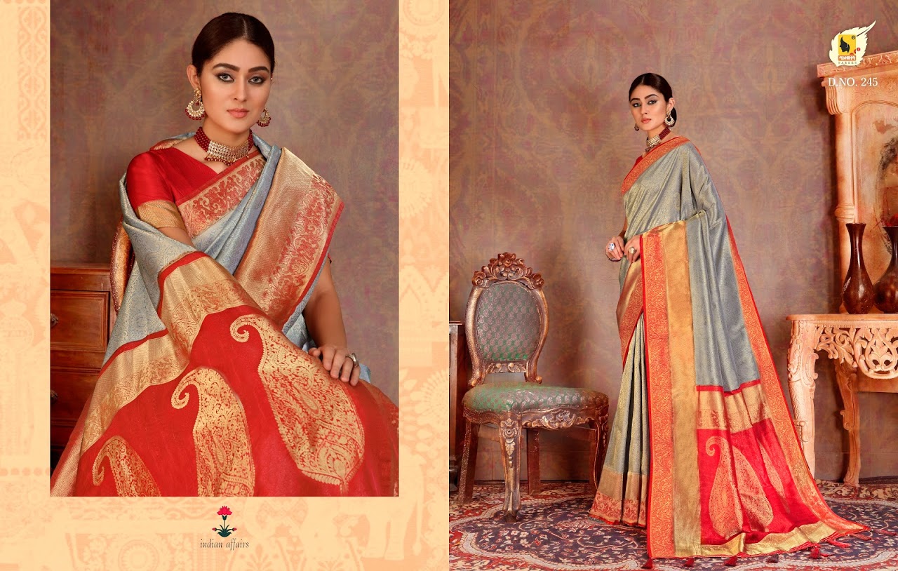 Ashika Present  Dharmavaram Silk  Sarees Catlogue