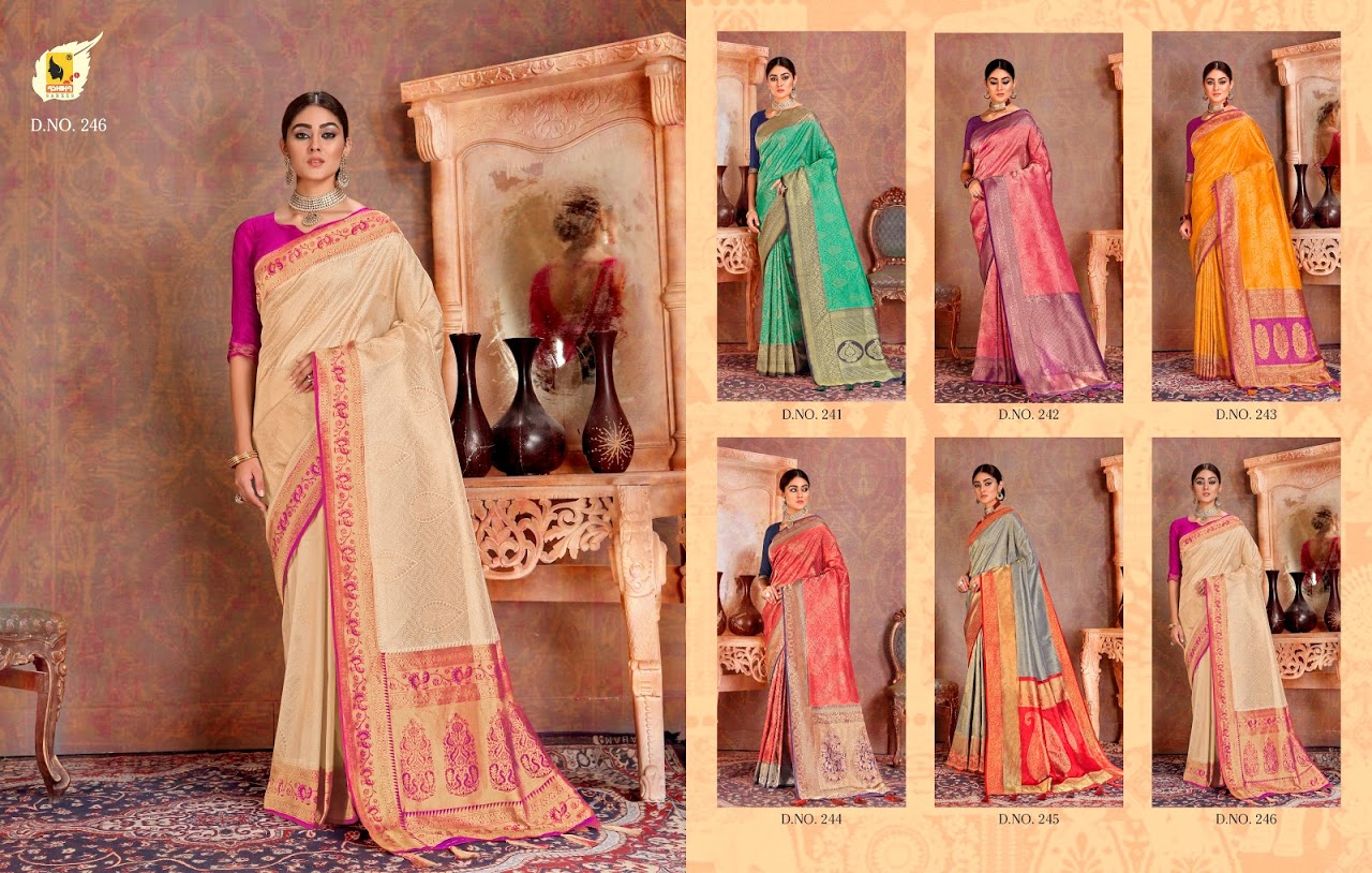 Ashika Present  Dharmavaram Silk  Sarees Catlogue