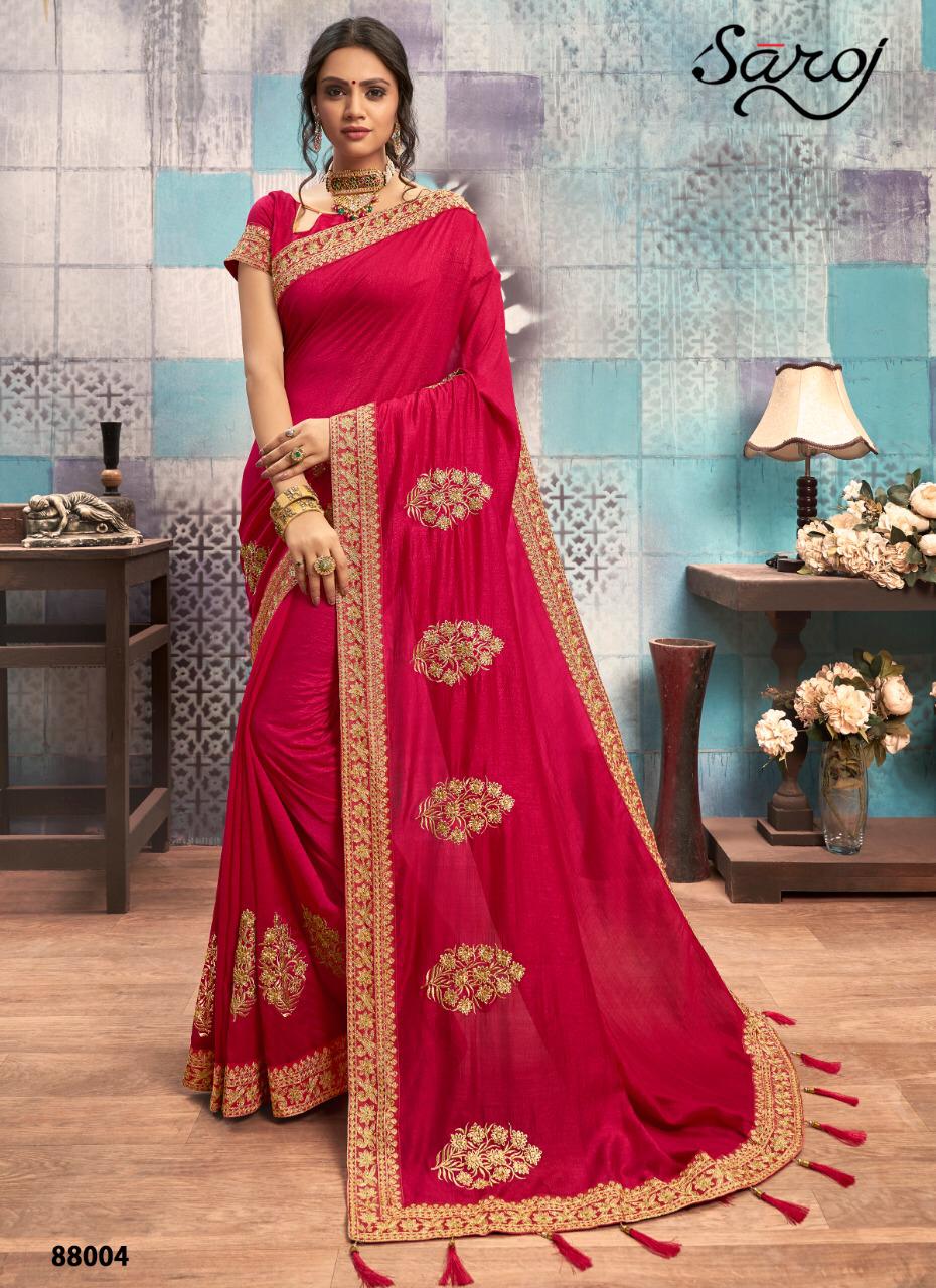 Saroj  Present Himanshi Sarees Catalogue