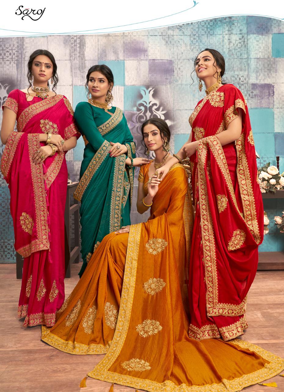 Saroj  Present Himanshi Sarees Catalogue