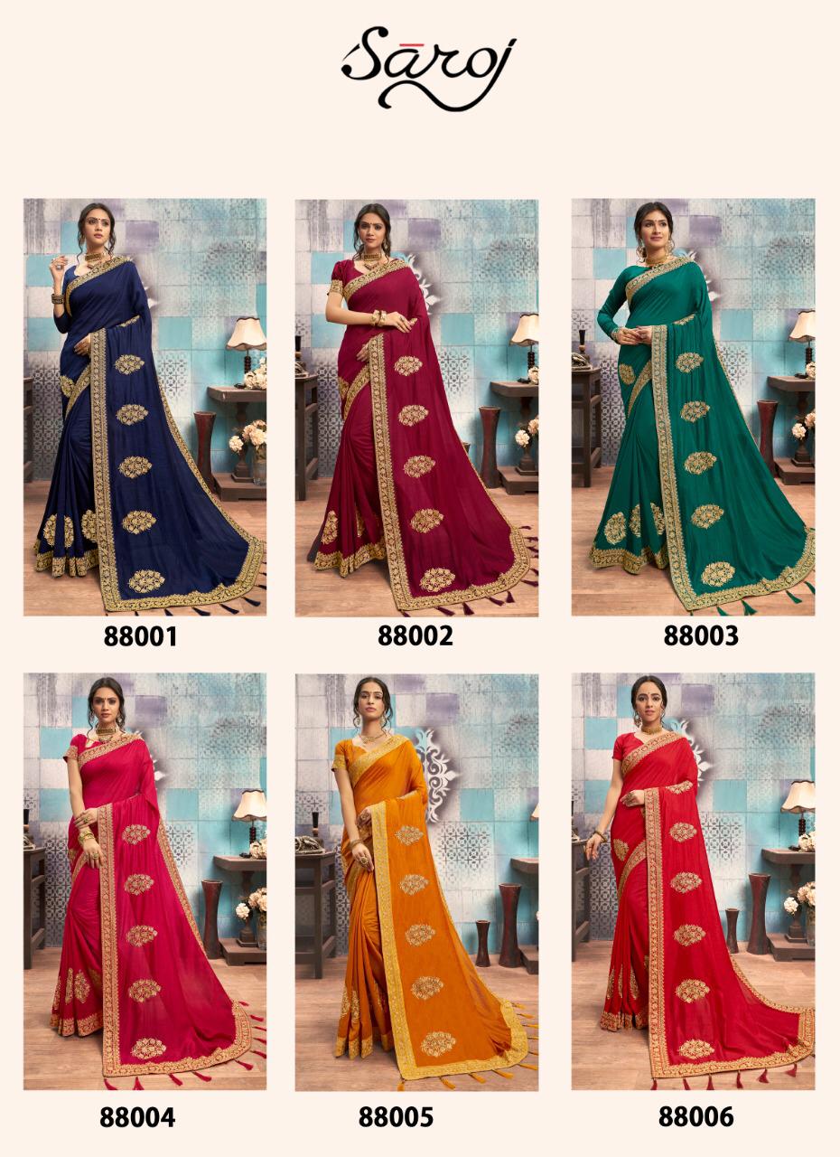 Saroj  Present Himanshi Sarees Catalogue