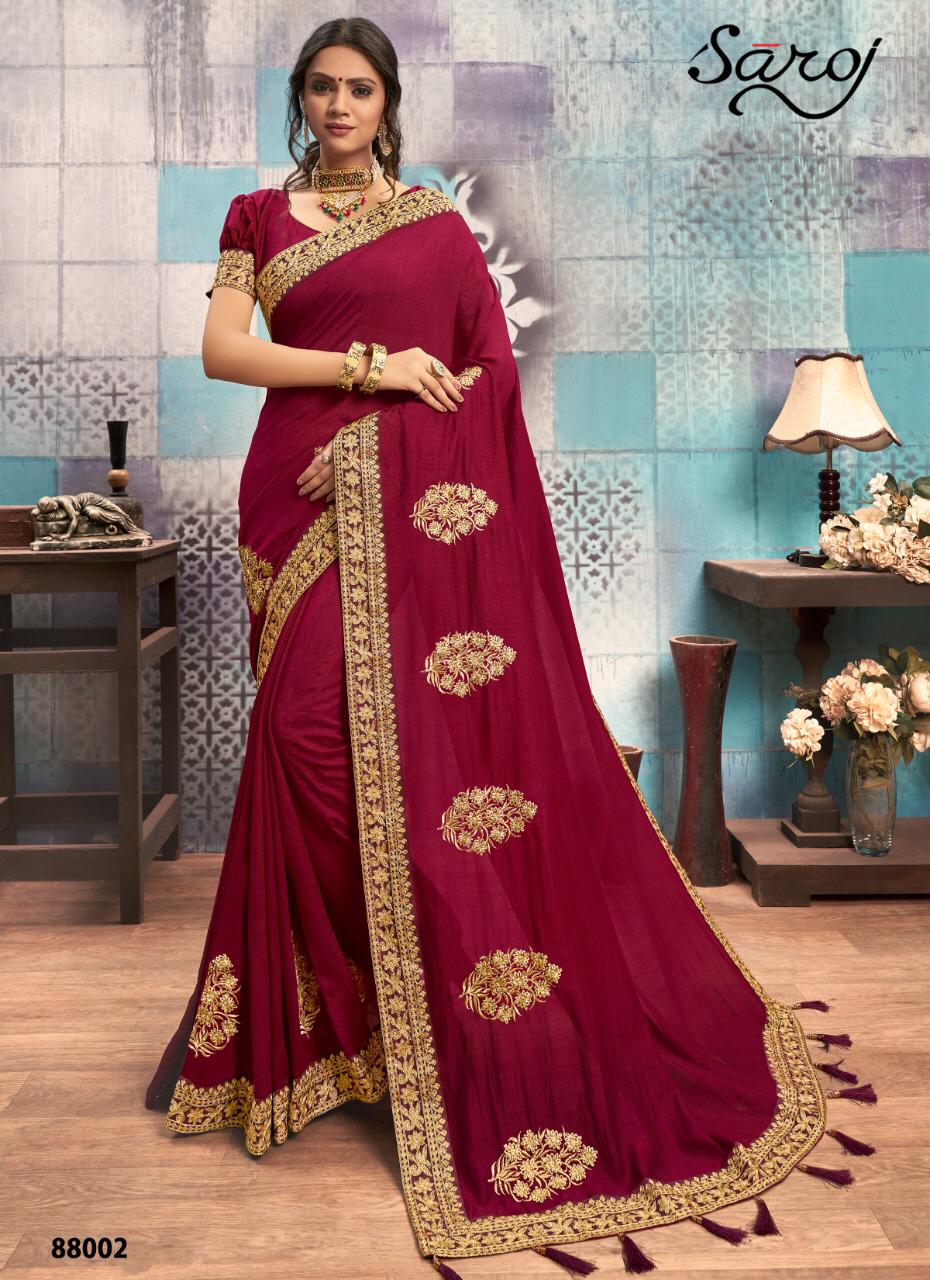 Saroj  Present Himanshi Sarees Catalogue