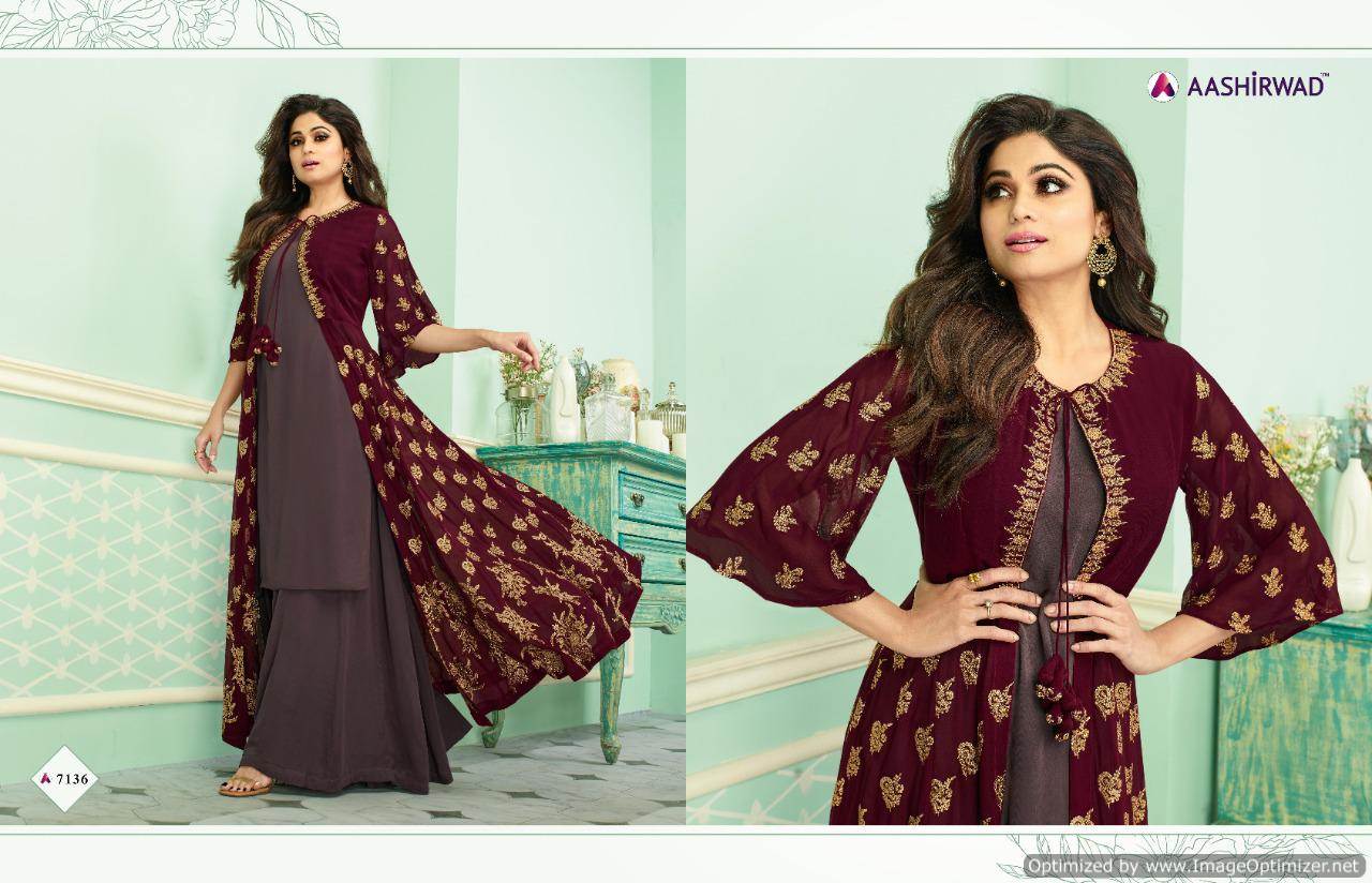 Aashirwad Present Gauhar Real Salwar Suits Collection.