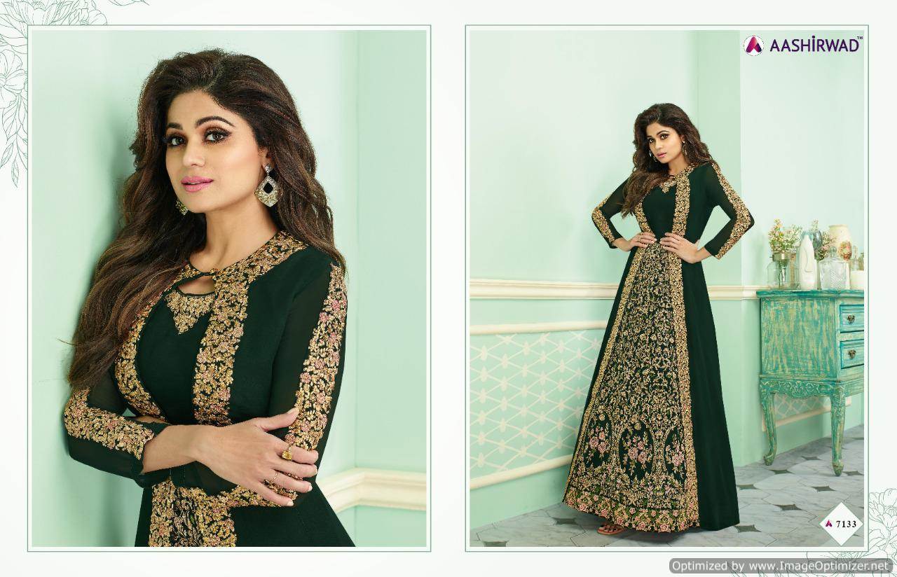 Aashirwad Present Gauhar Real Salwar Suits Collection.