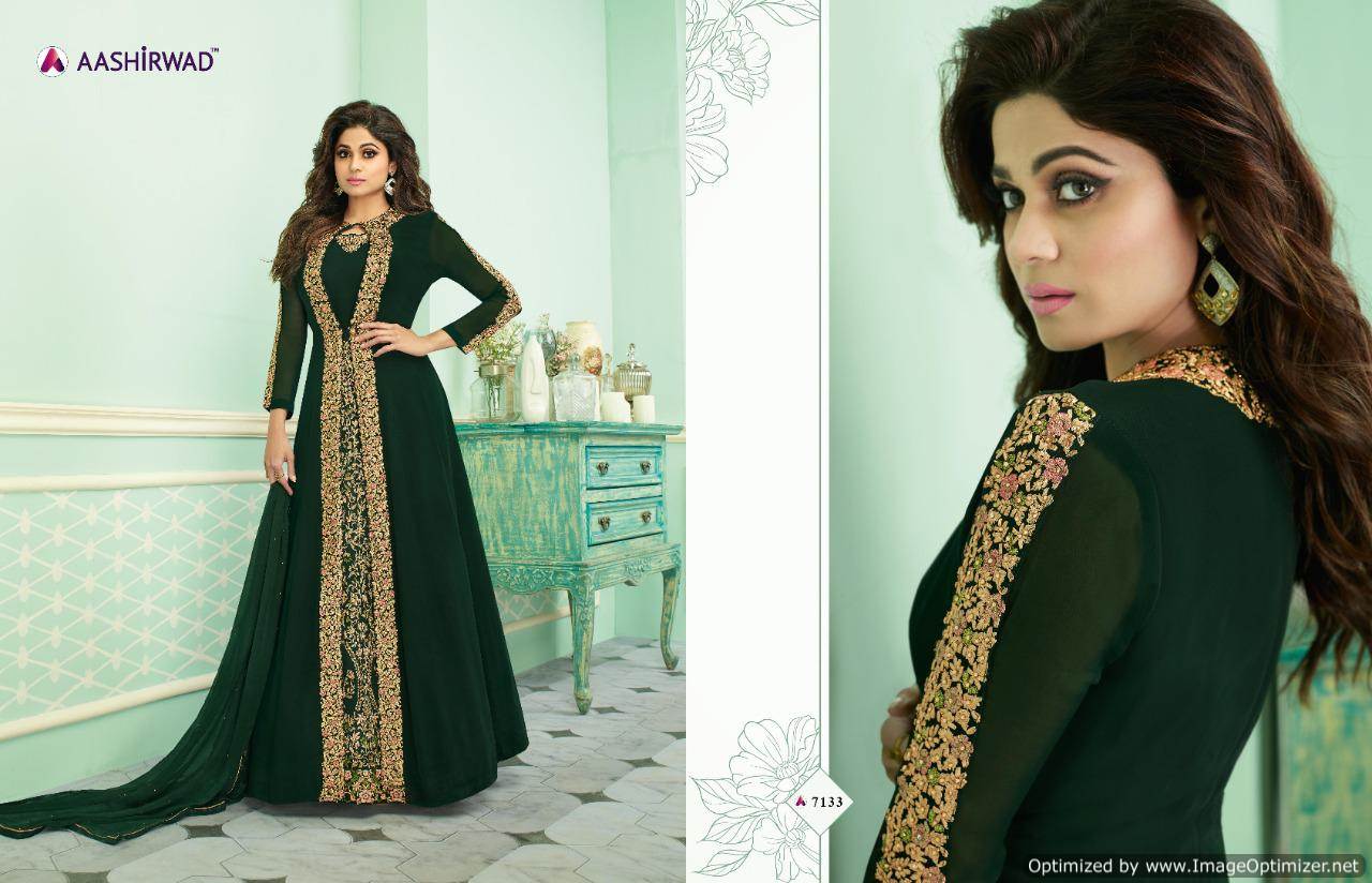 Aashirwad Present Gauhar Real Salwar Suits Collection.