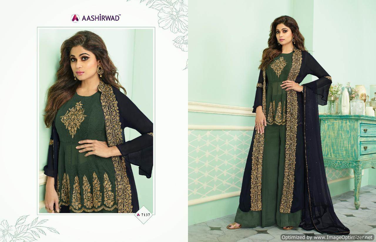 Aashirwad Present Gauhar Real Salwar Suits Collection.