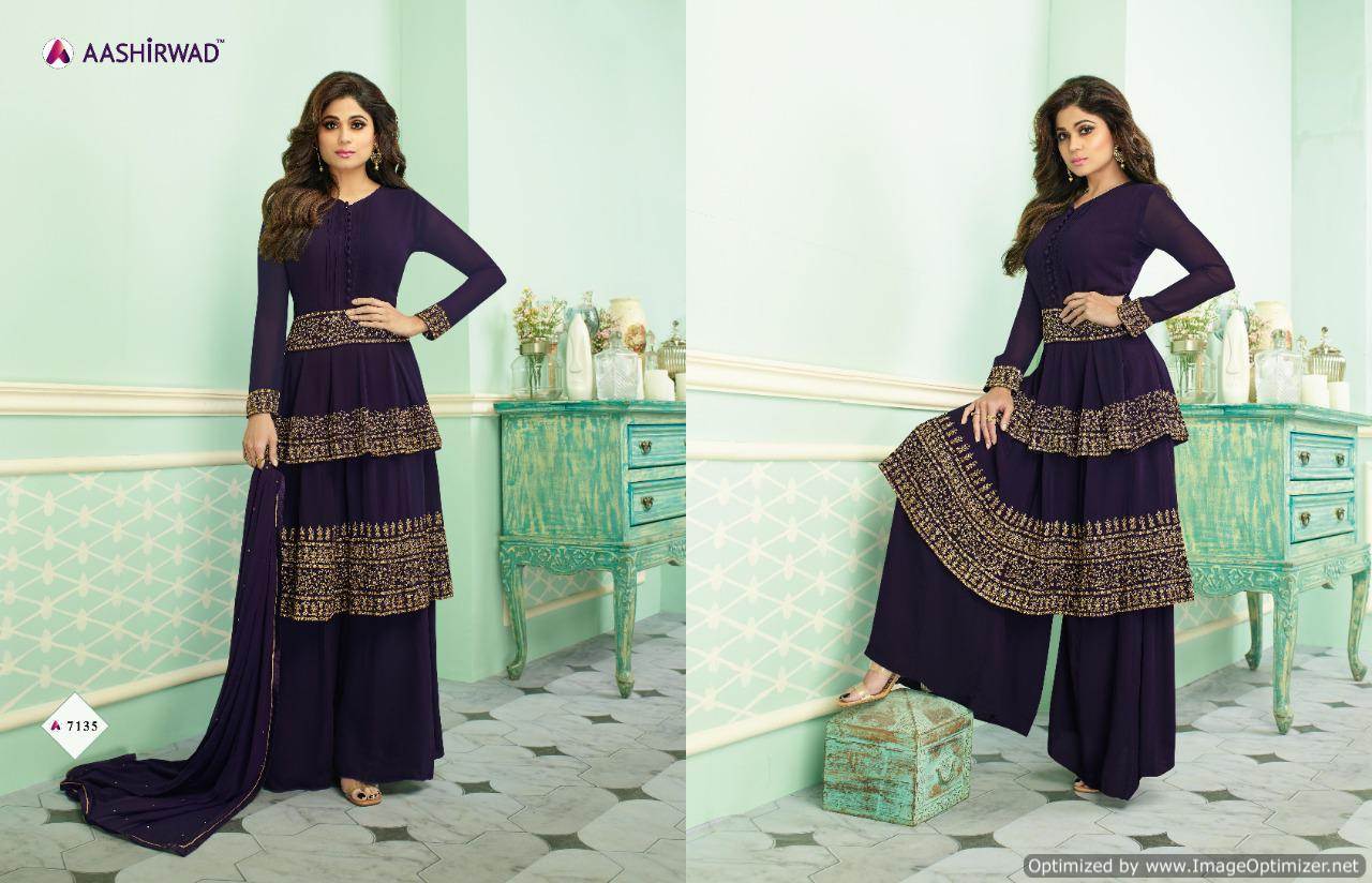 Aashirwad Present Gauhar Real Salwar Suits Collection.
