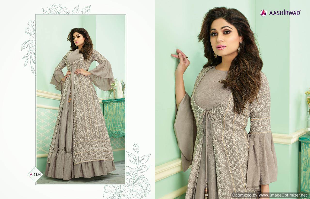 Aashirwad Present Gauhar Real Salwar Suits Collection.