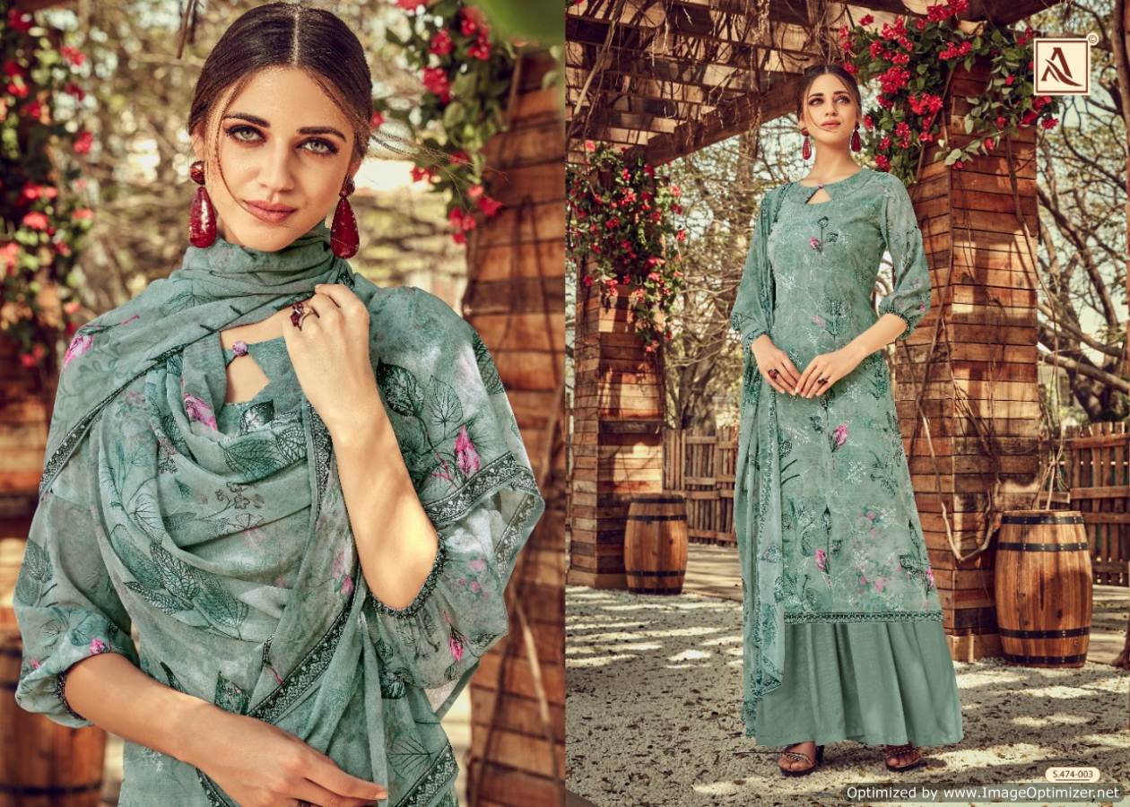 Alok Present Dhvani Dress Material Collection.