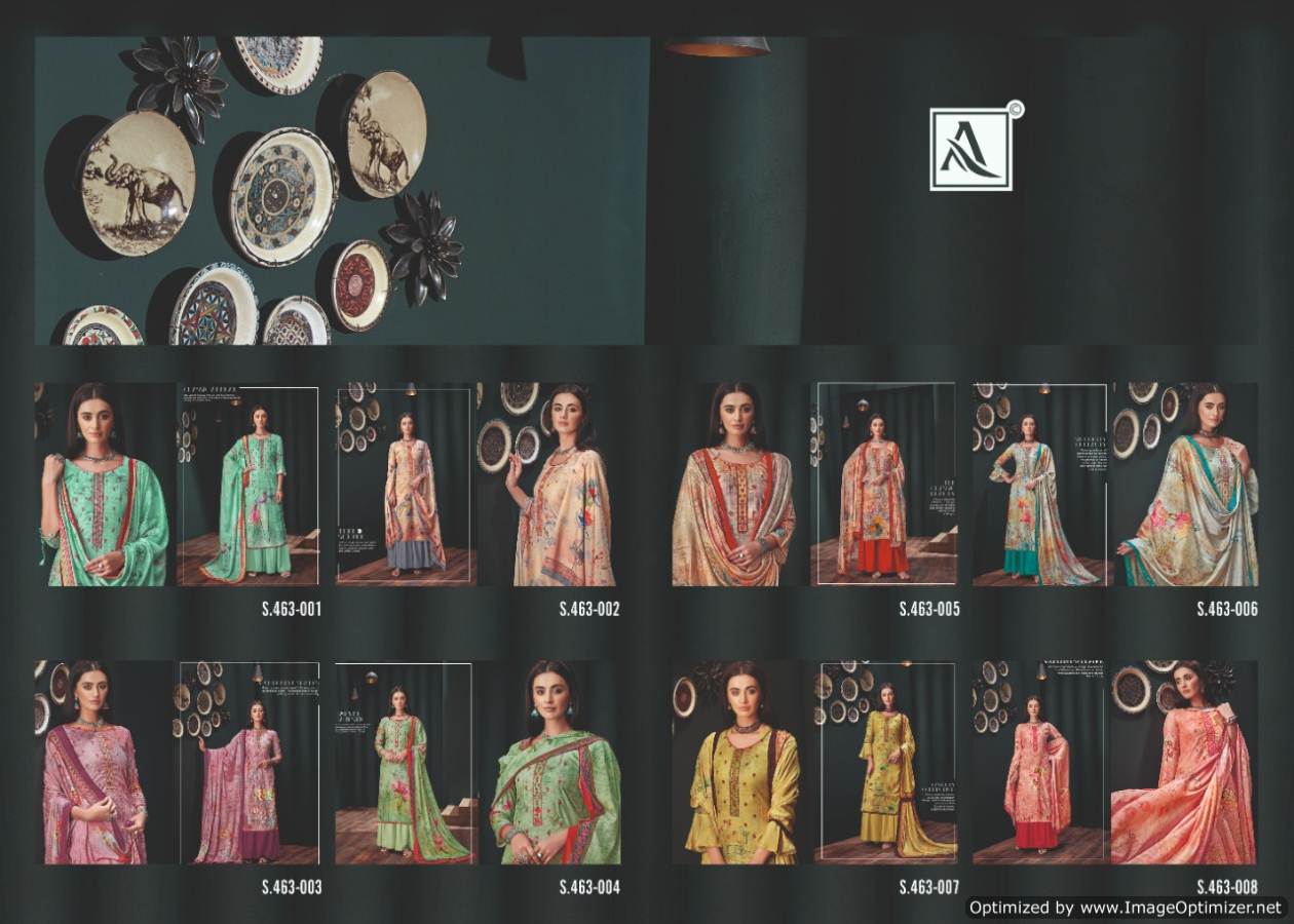 Alok Present Navika Printed Dress Material Catalogue