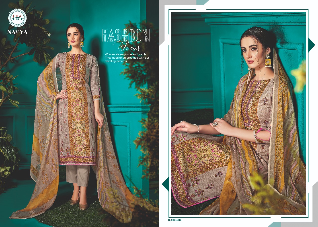 Alok Present Navya Dress Material Catalogue