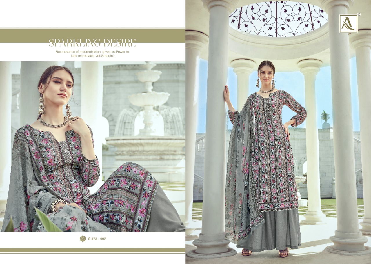 Alok Present Nitra Printed Dress Material Collection