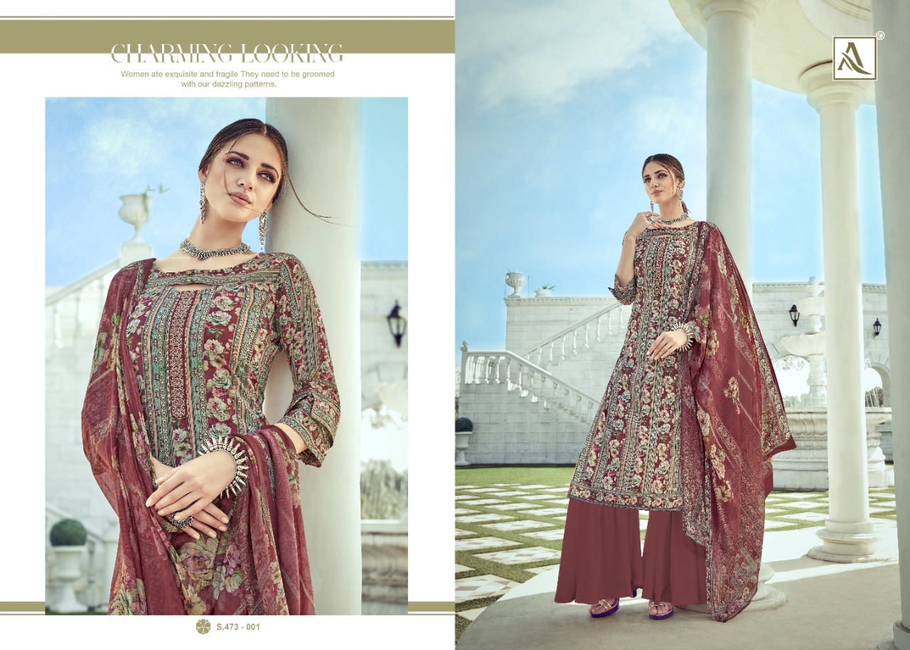 Alok Present Nitra Printed Dress Material Collection