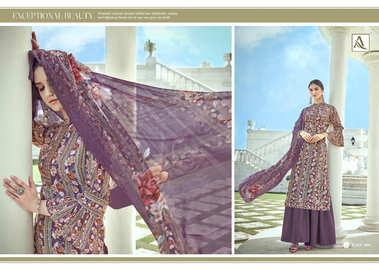 Alok Present Nitra Printed Dress Material Collection