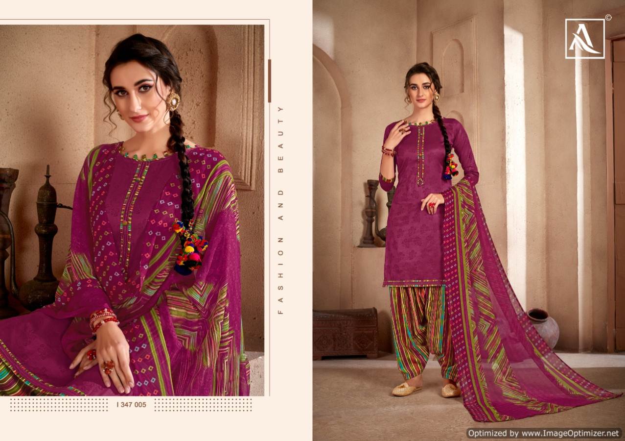 Alok Present Noor E Patiyala Vol 6 Dress Material Collection.