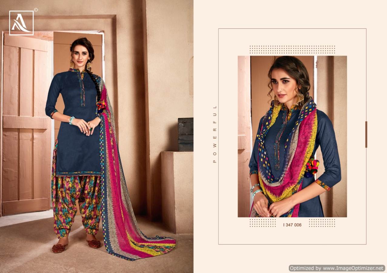 Alok Present Noor E Patiyala Vol 6 Dress Material Collection.