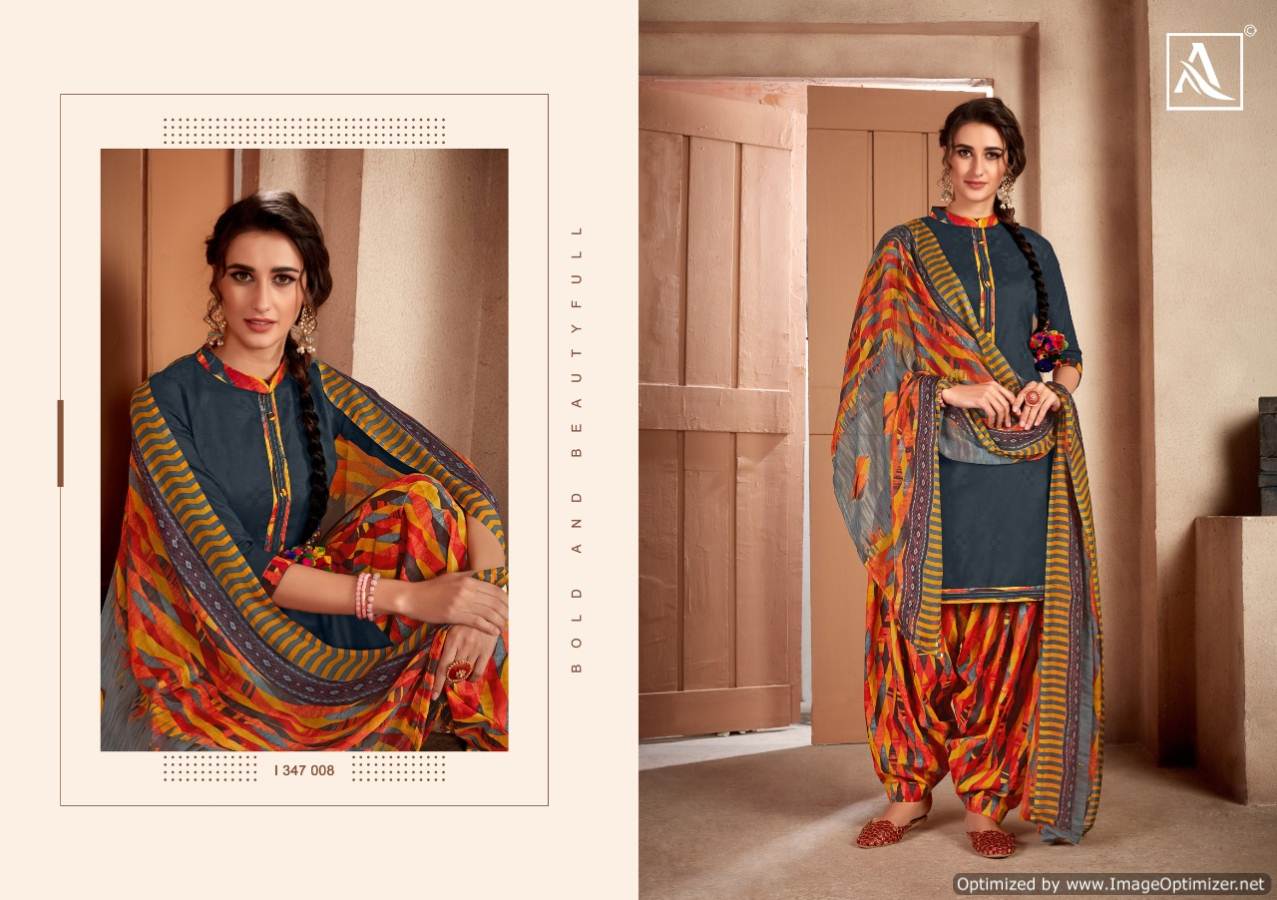 Alok Present Noor E Patiyala Vol 6 Dress Material Collection.