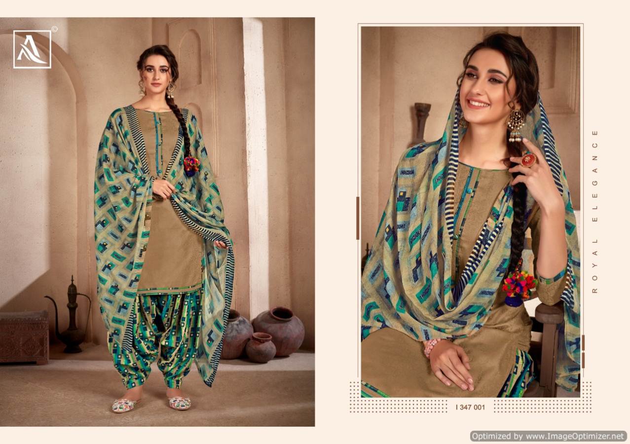 Alok Present Noor E Patiyala Vol 6 Dress Material Collection.