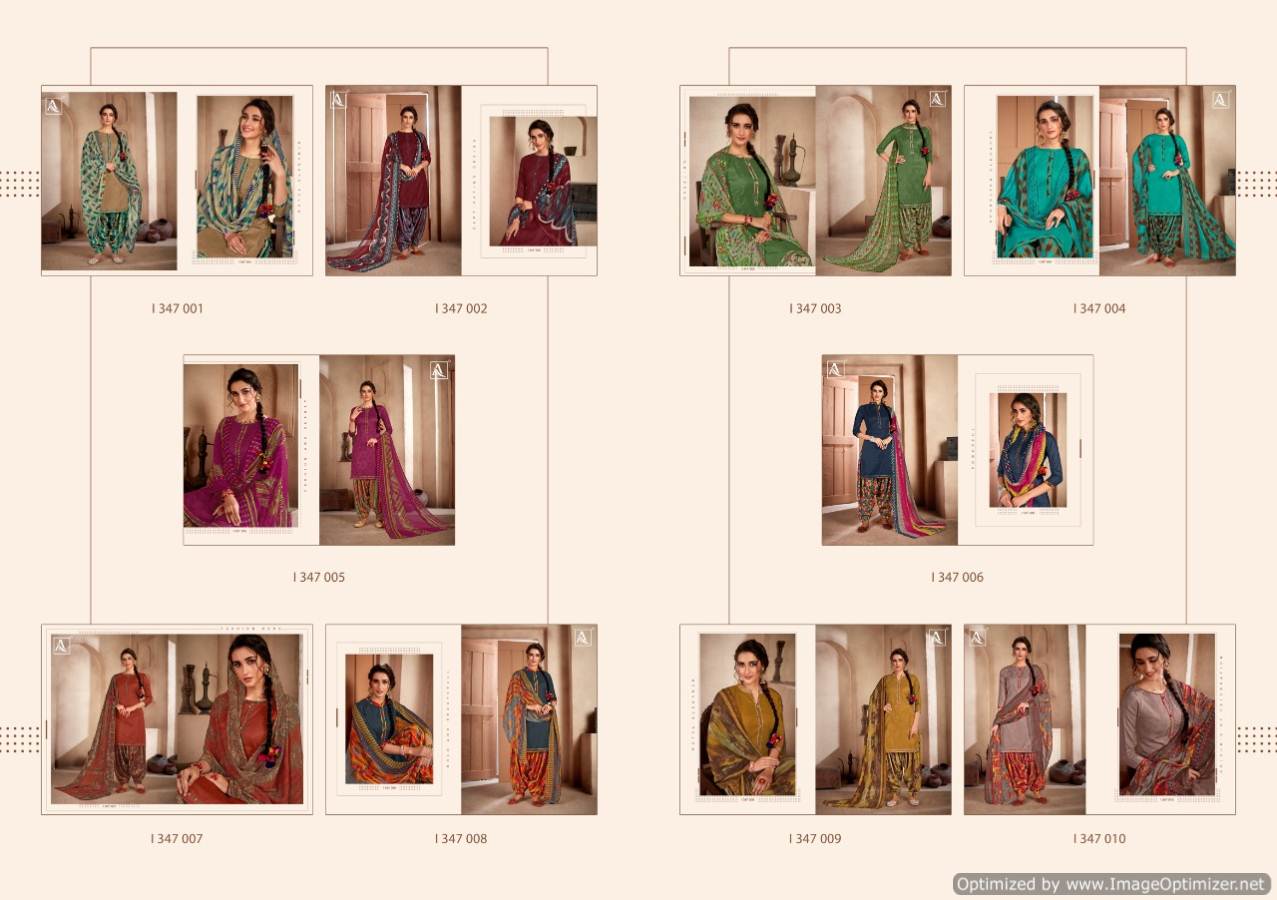 Alok Present Noor E Patiyala Vol 6 Dress Material Collection.