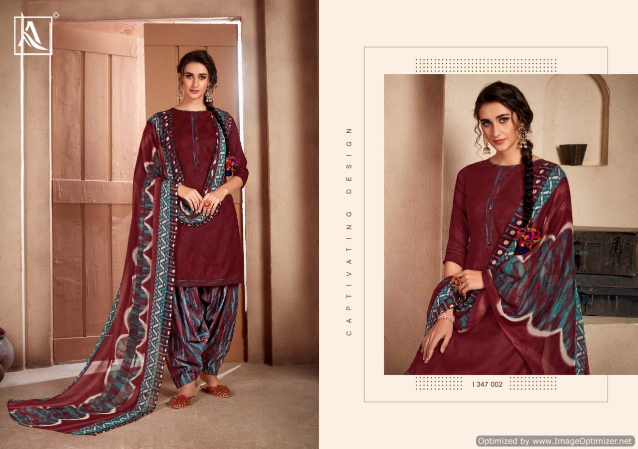 Alok Present Noor E Patiyala Vol 6 Dress Material Collection.