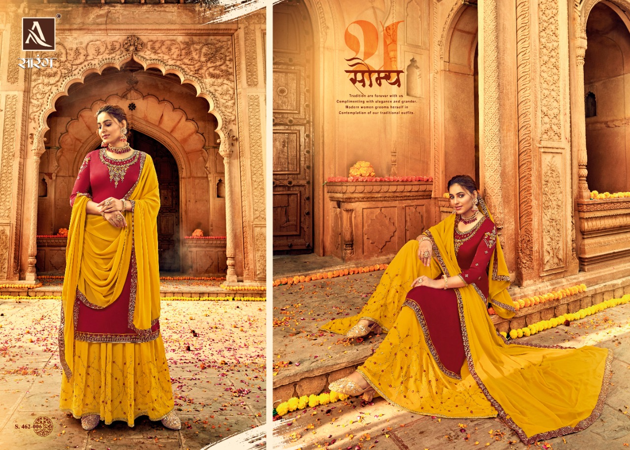 Alok Present Saarang Dress Material Catalogue