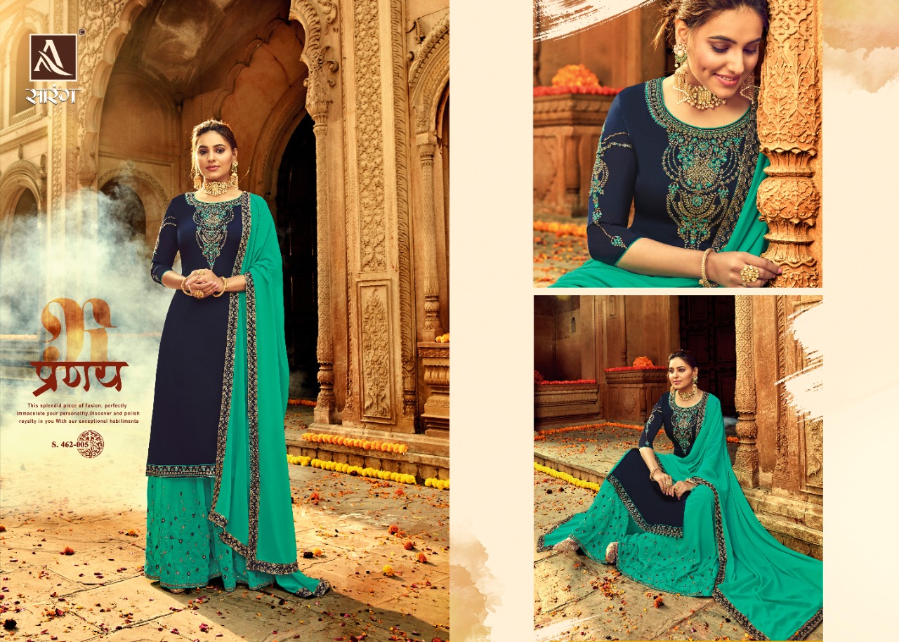 Alok Present Saarang Dress Material Catalogue