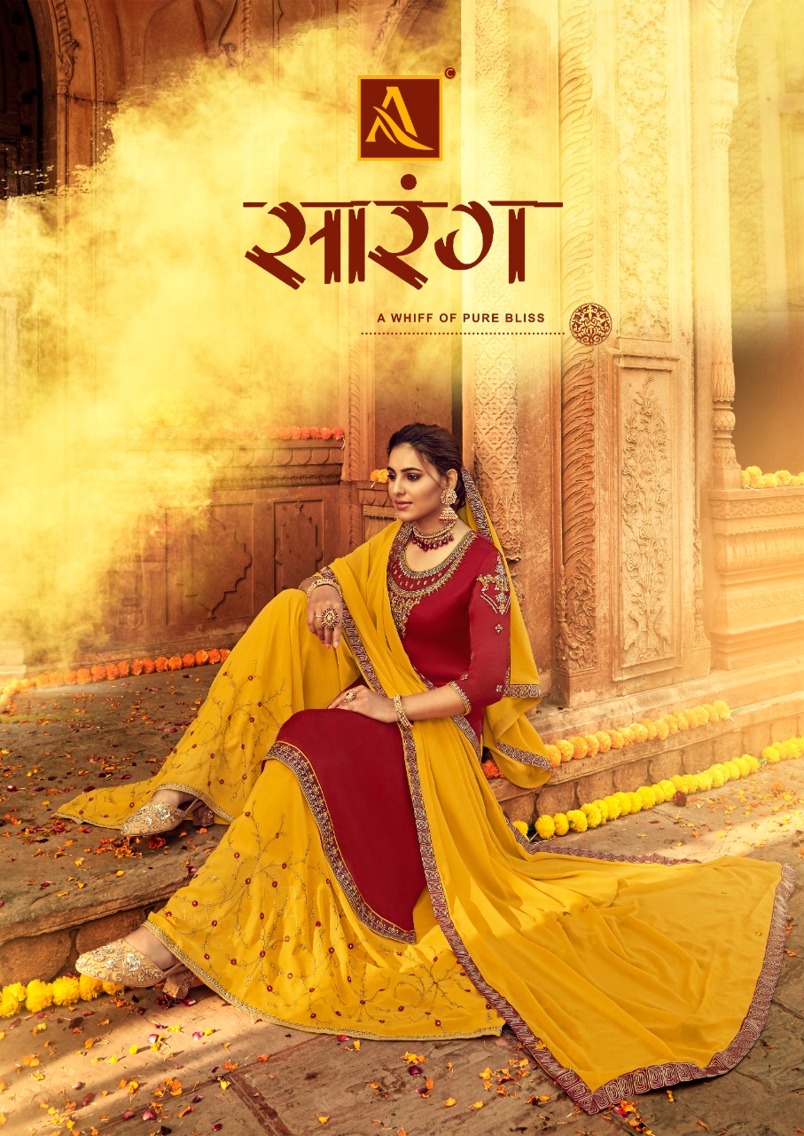 Alok Present Saarang Dress Material Catalogue