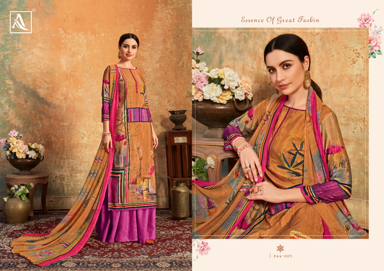 Alok Present Simora Dress Material Catalogue