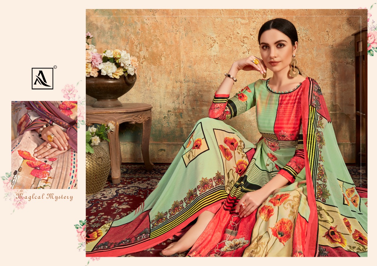 Alok Present Simora Dress Material Catalogue