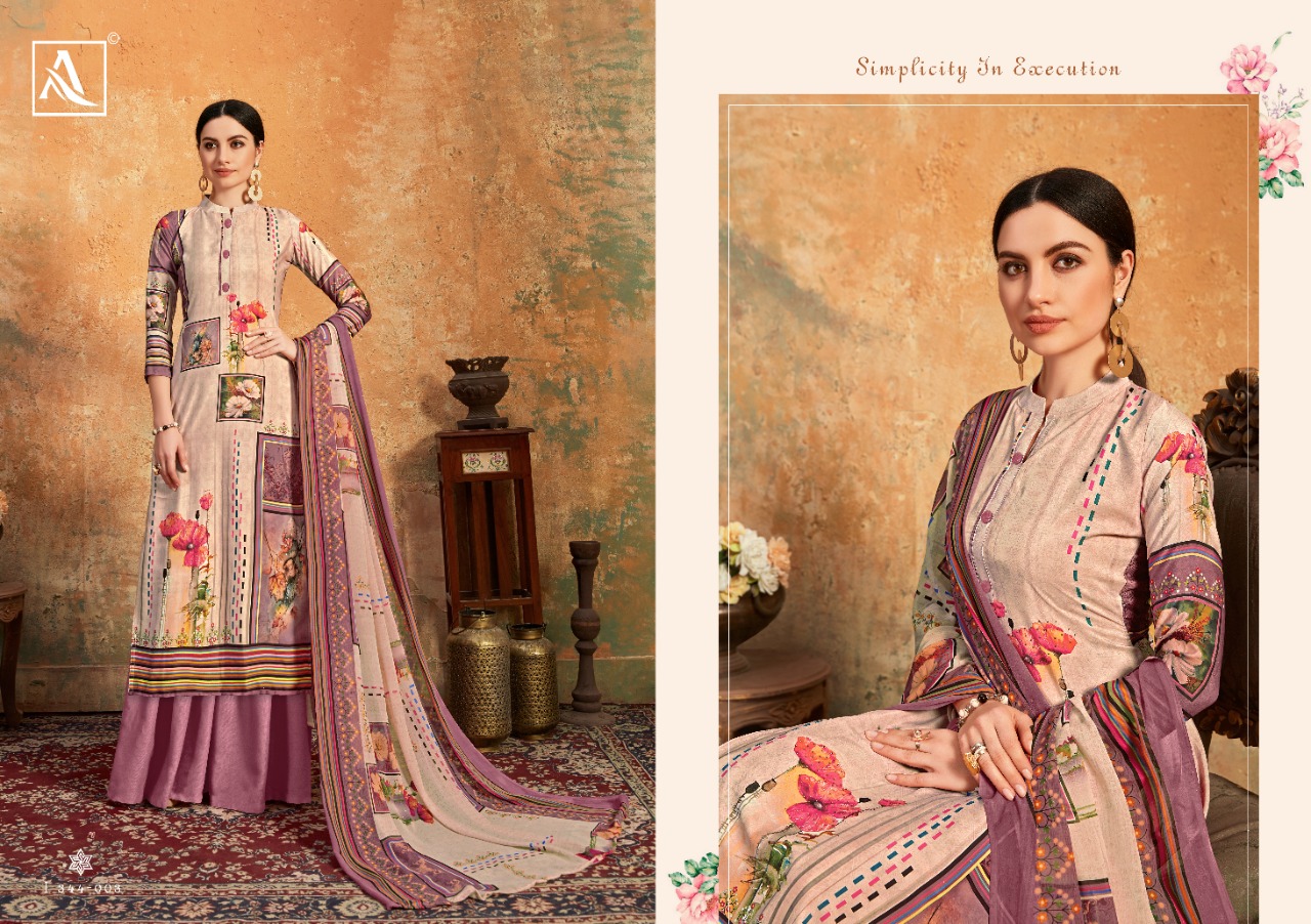 Alok Present Simora Dress Material Catalogue