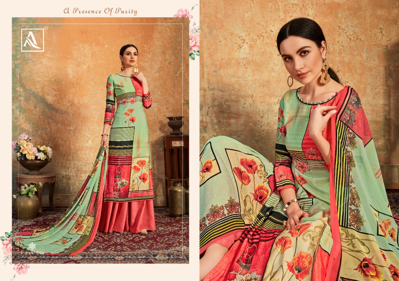 Alok Present Simora Dress Material Catalogue