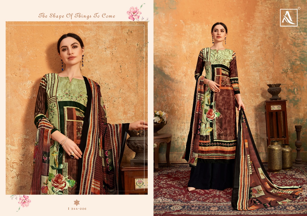 Alok Present Simora Dress Material Catalogue