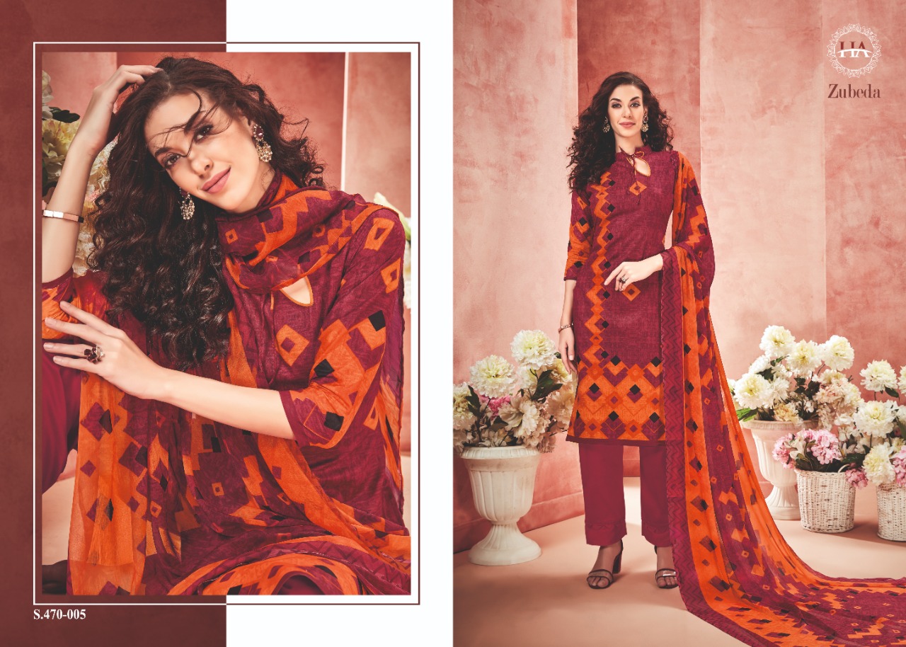 Alok Present Zubeda Dress Material Catalogue