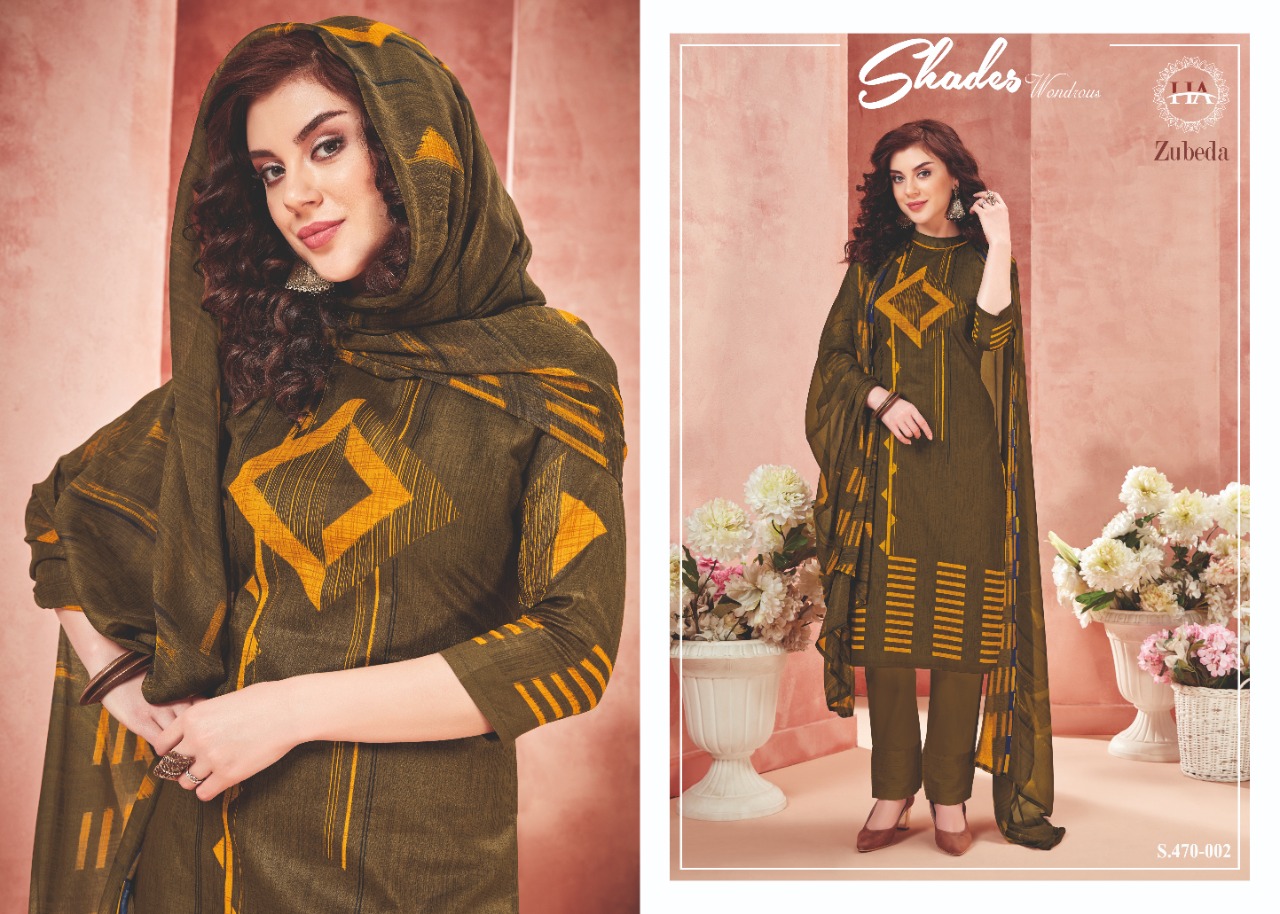 Alok Present Zubeda Dress Material Catalogue