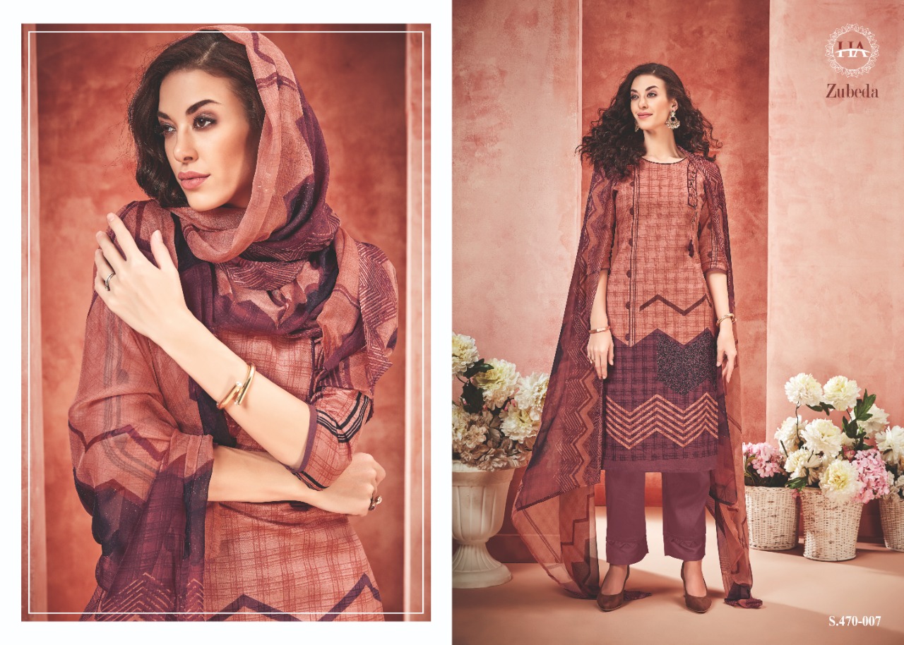 Alok Present Zubeda Dress Material Catalogue