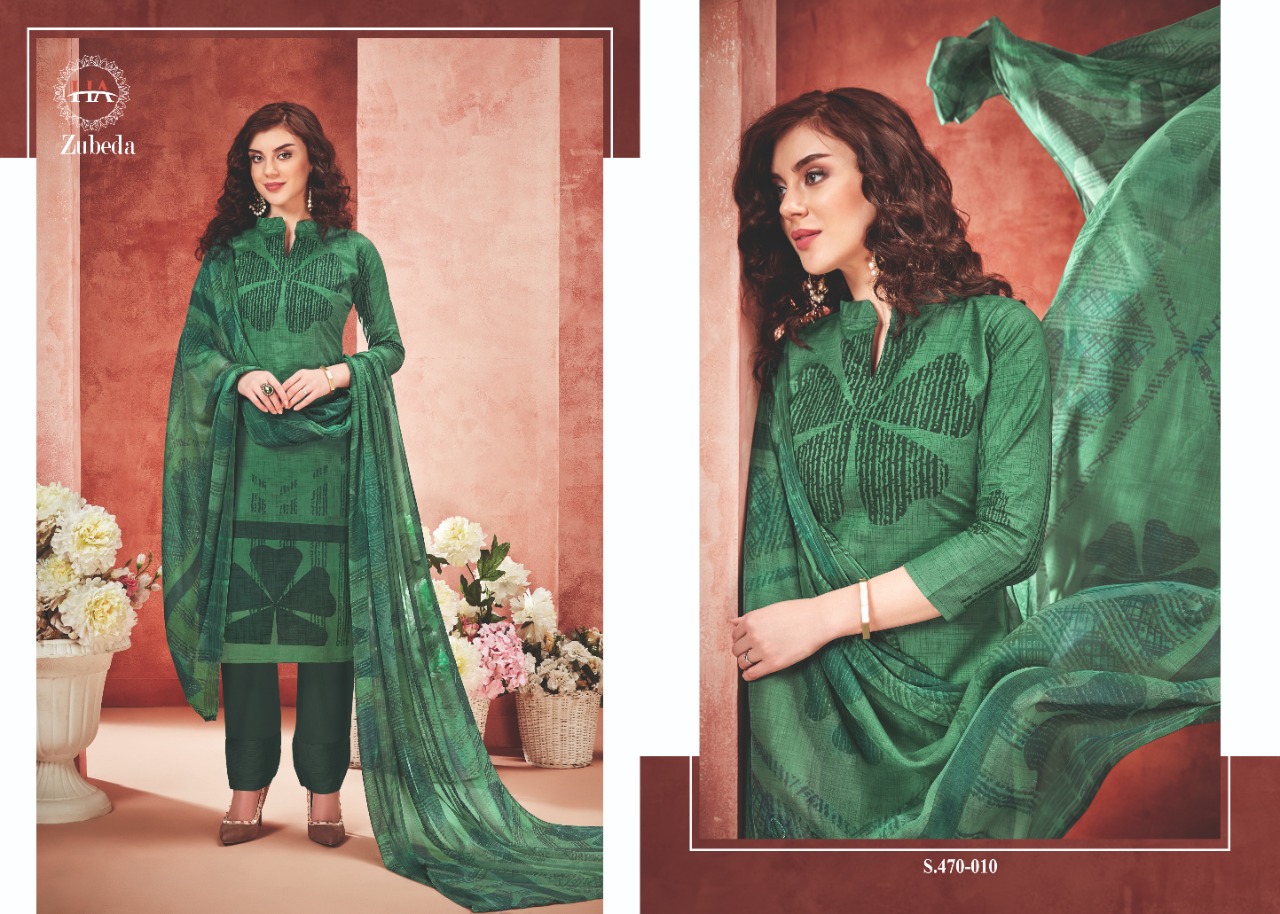 Alok Present Zubeda Dress Material Catalogue