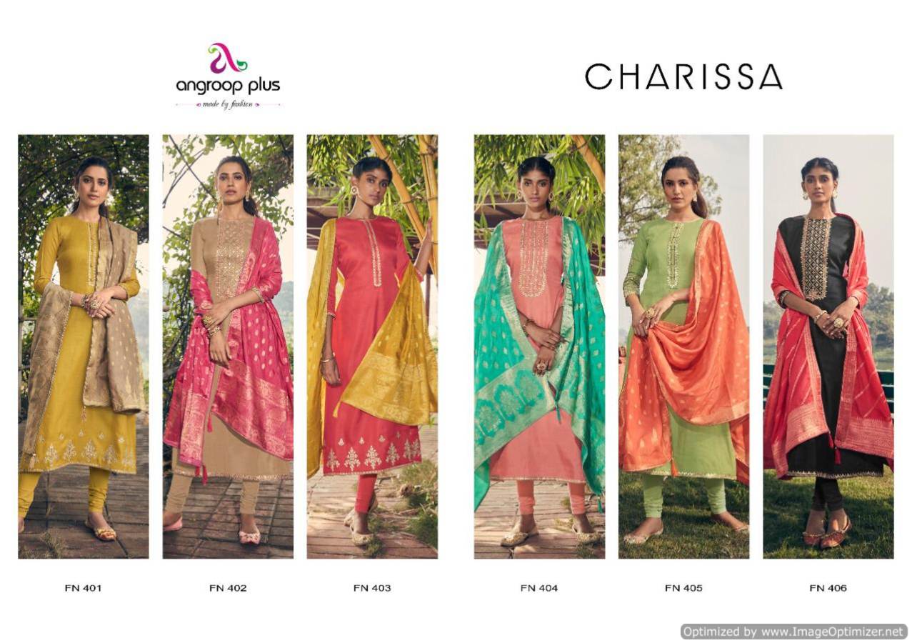 Angroop Present Charissa Dress Material Collection.