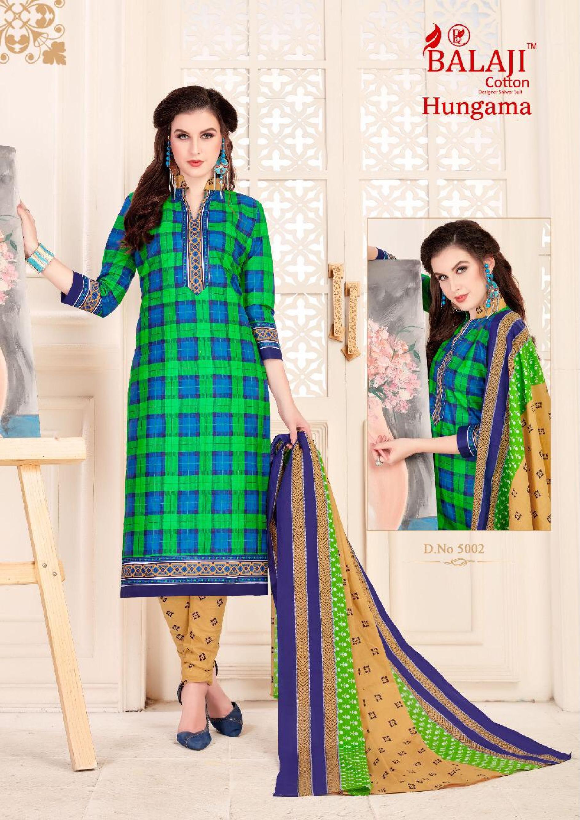 Balaji Present Hangama Vol 5 Dress Material Catalogue