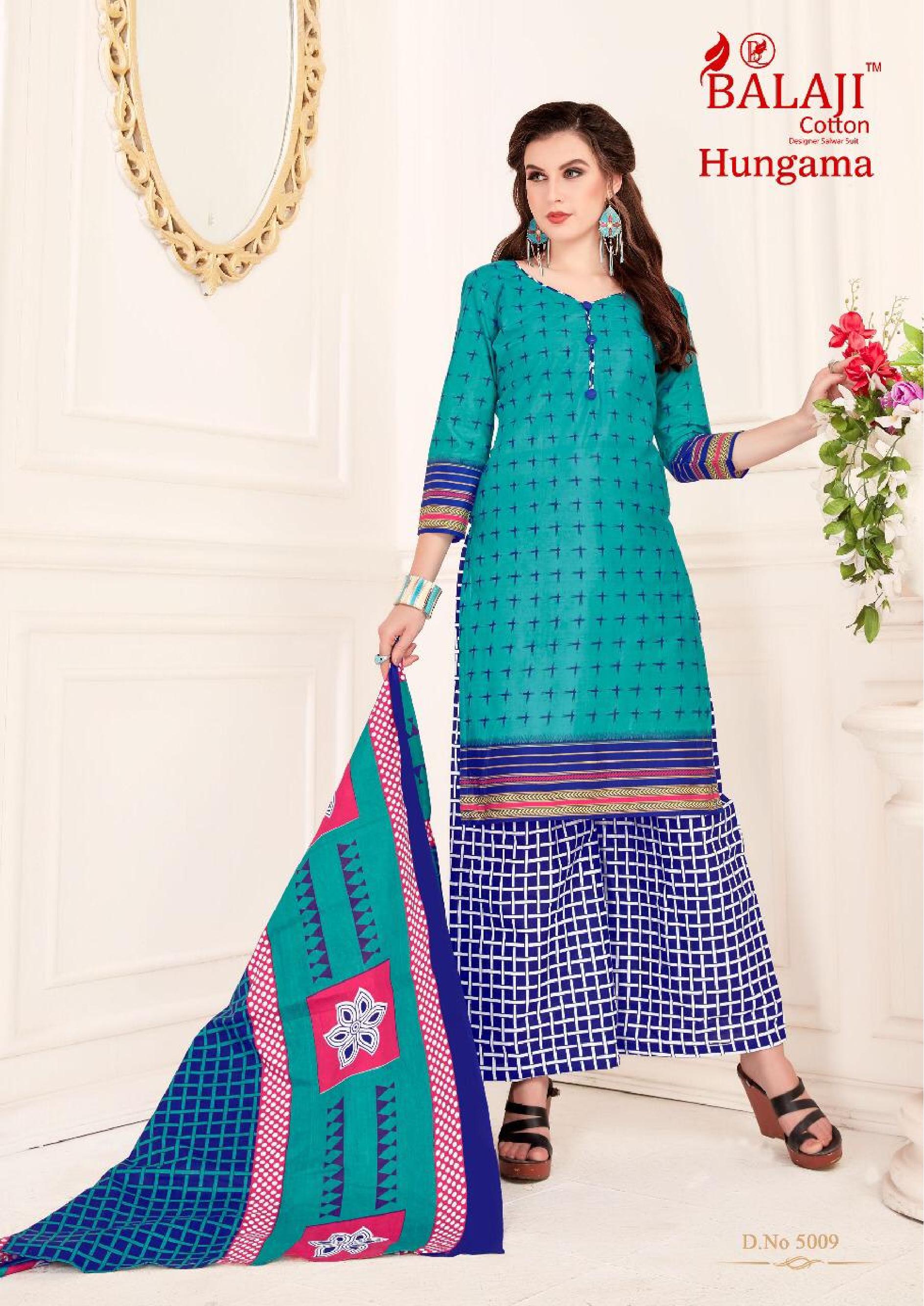 Balaji Present Hangama Vol 5 Dress Material Catalogue