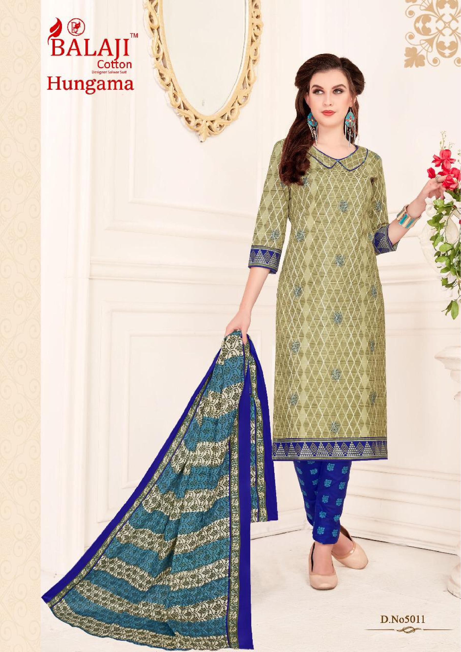 Balaji Present Hangama Vol 5 Dress Material Catalogue