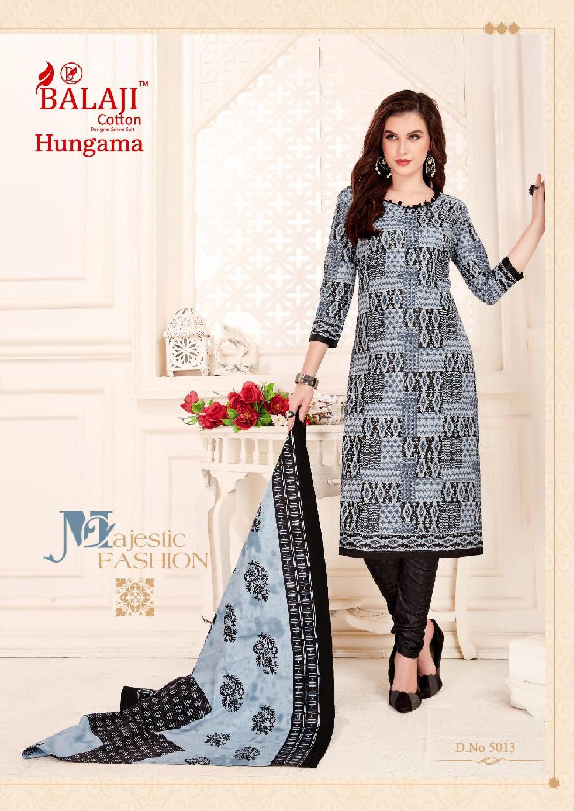 Balaji Present Hangama Vol 5 Dress Material Catalogue