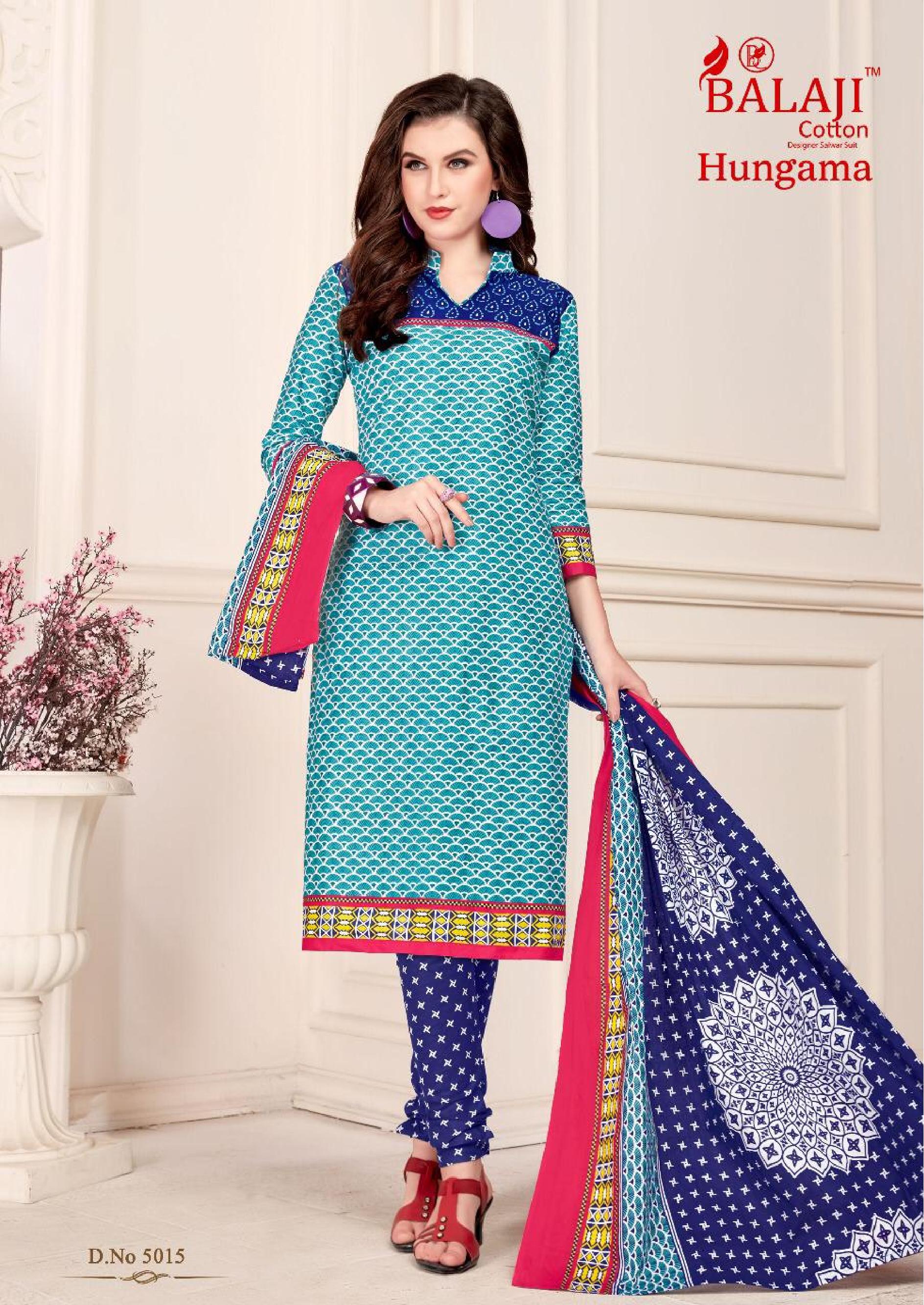 Balaji Present Hangama Vol 5 Dress Material Catalogue