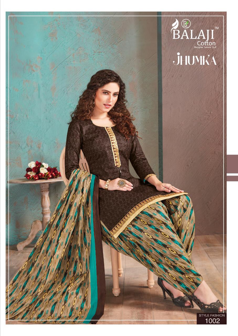 Balaji Present Jhumka Vol 1 Ready Made Dress Collection.
