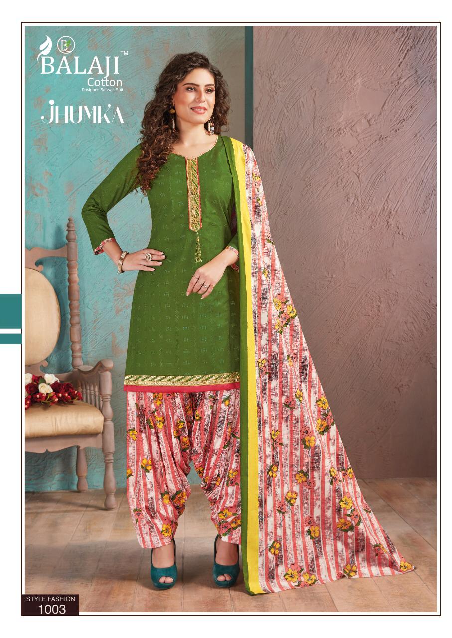 Balaji Present Jhumka Vol 1 Ready Made Dress Collection.