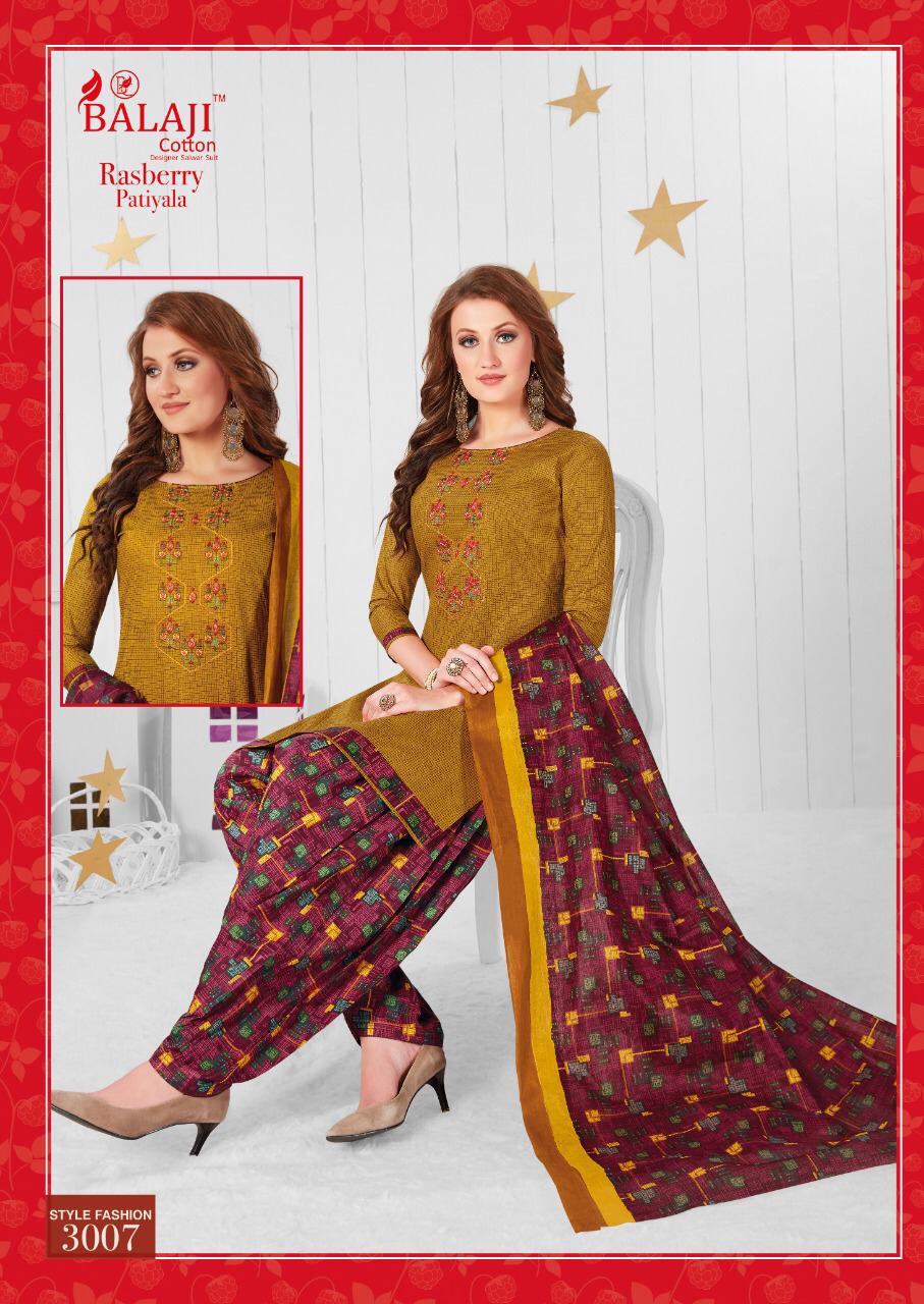 Balaji Present Rasberry Vol 3 Dress Material Catalogue