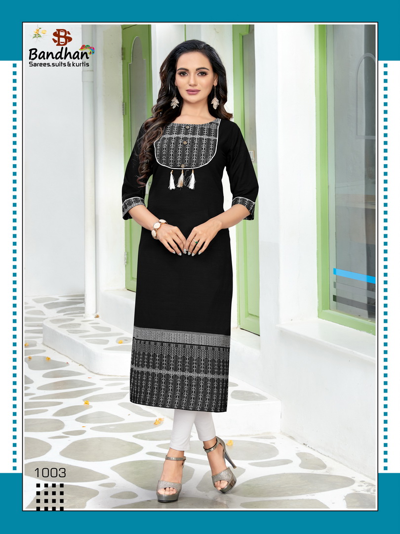 Bandhan Present Sagini Vol 1 Kurtis Catalogue