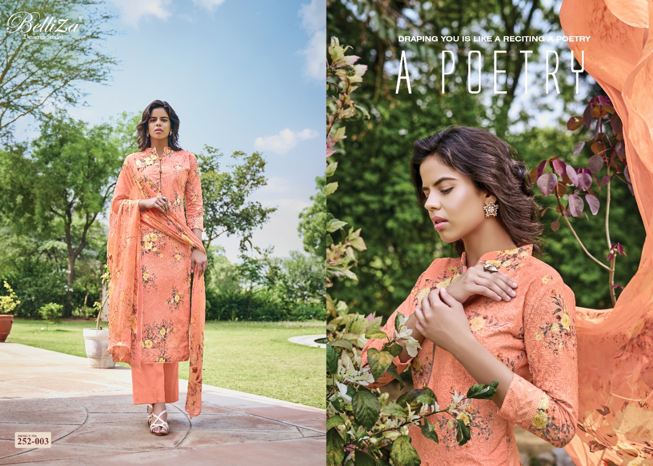 Belliza Present Isabelle Dress Material Catalogue