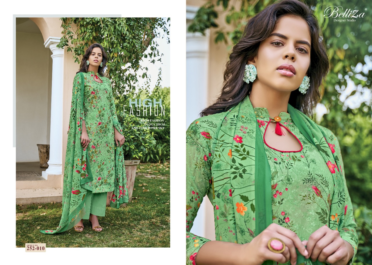 Belliza Present Isabelle Dress Material Catalogue