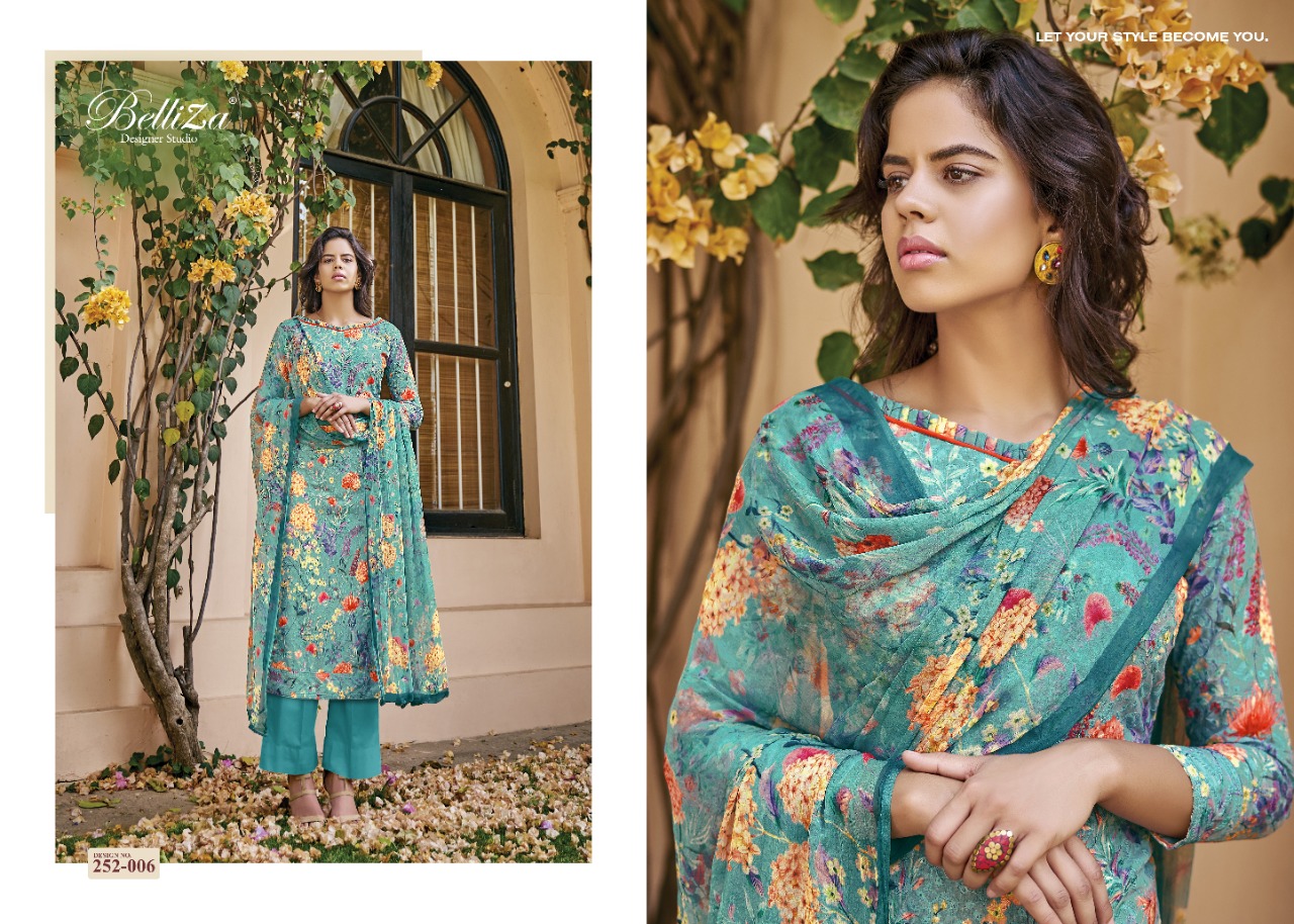 Belliza Present Isabelle Dress Material Catalogue