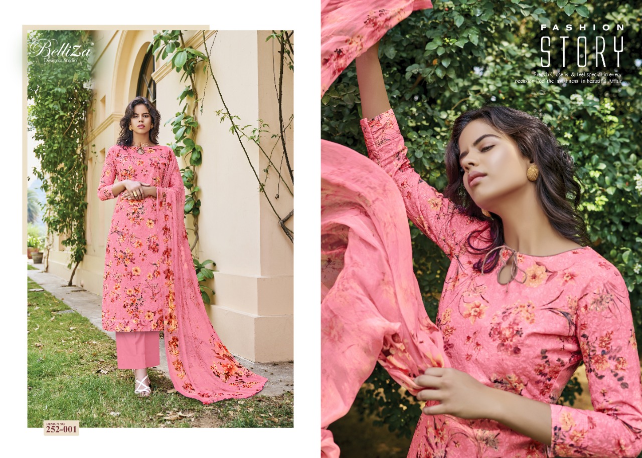 Belliza Present Isabelle Dress Material Catalogue